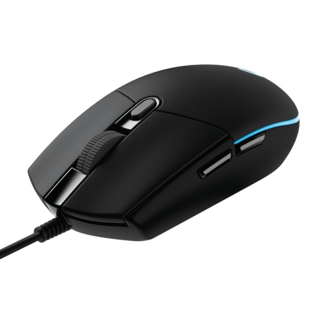 Геймърска мишка Logitech G102 LightSync Black